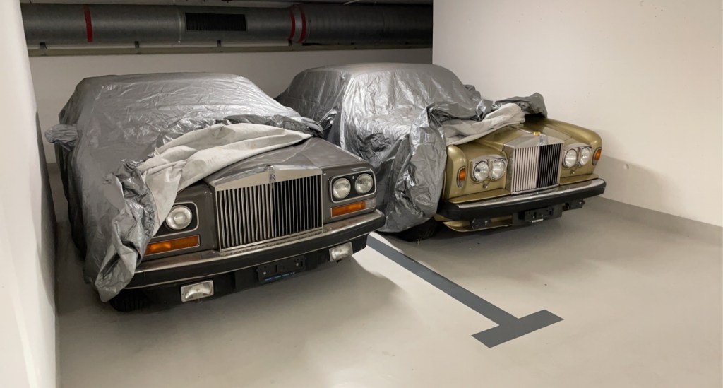 Rolls Royce Camargue ('81) 
Silver Shadow II ('77)